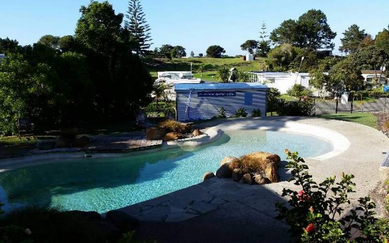 Wagener Holiday Park Full Service Camp New Zealand